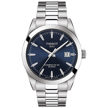 T127.407.11.041.00 Tissot Gentleman Powematic 80 Silicium 40 blå