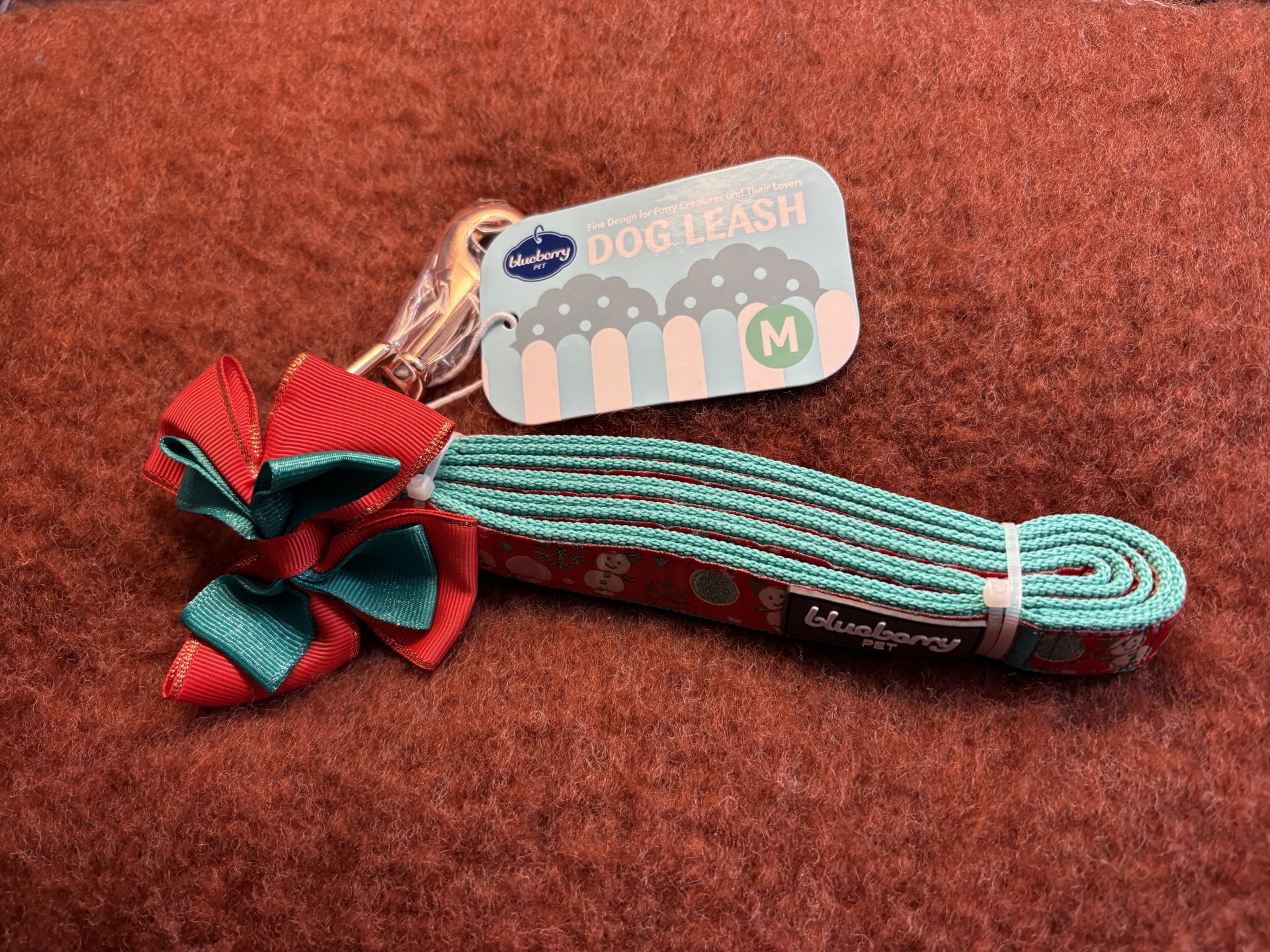 Halsband med rosett och pärla Julmotiv - 3