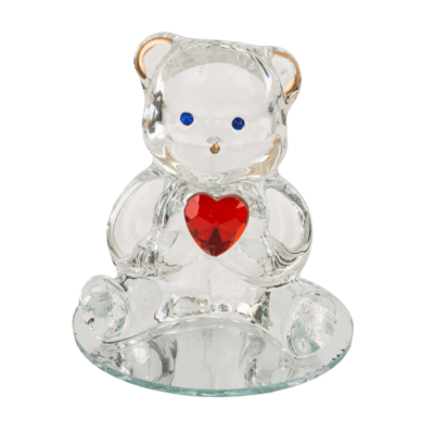 Glasnalle med hjärta I Love You - 3