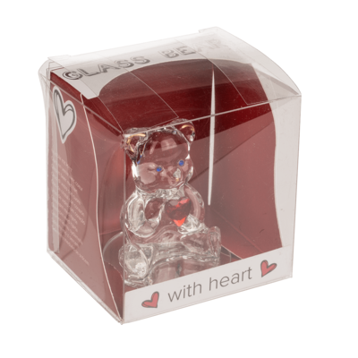 Glasnalle med hjärta I Love You - 2