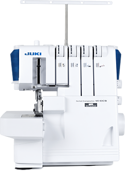 JUKI MO-80. 2-nål, 2/3/4-trådig overlock med friarm och extra LED-belysning. 