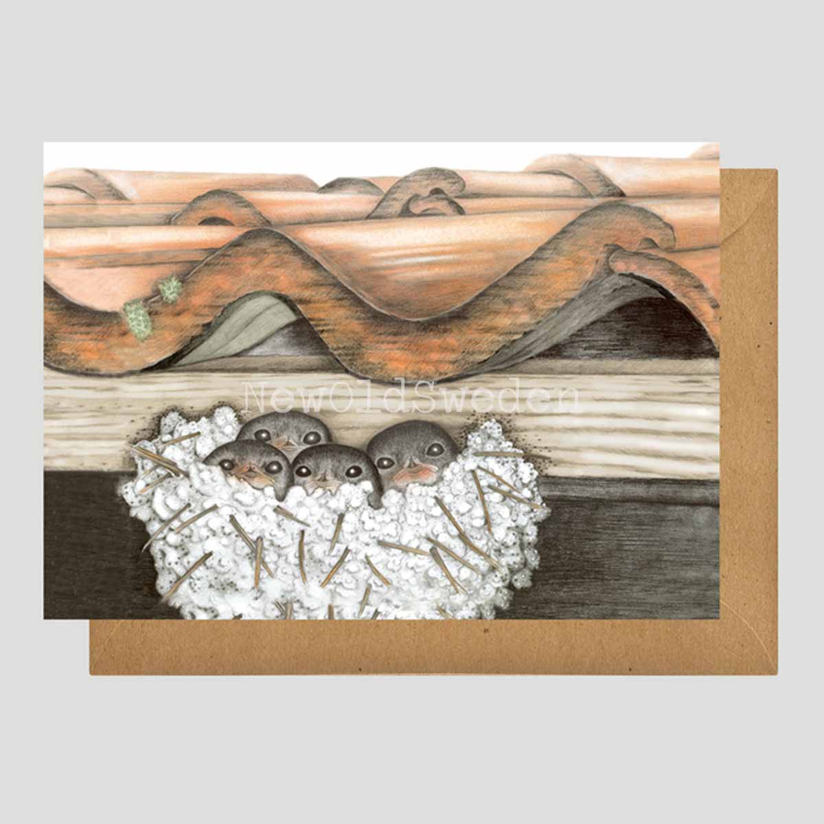 Cocooning Vykort - Charlotte Nicolin - 810 - 2