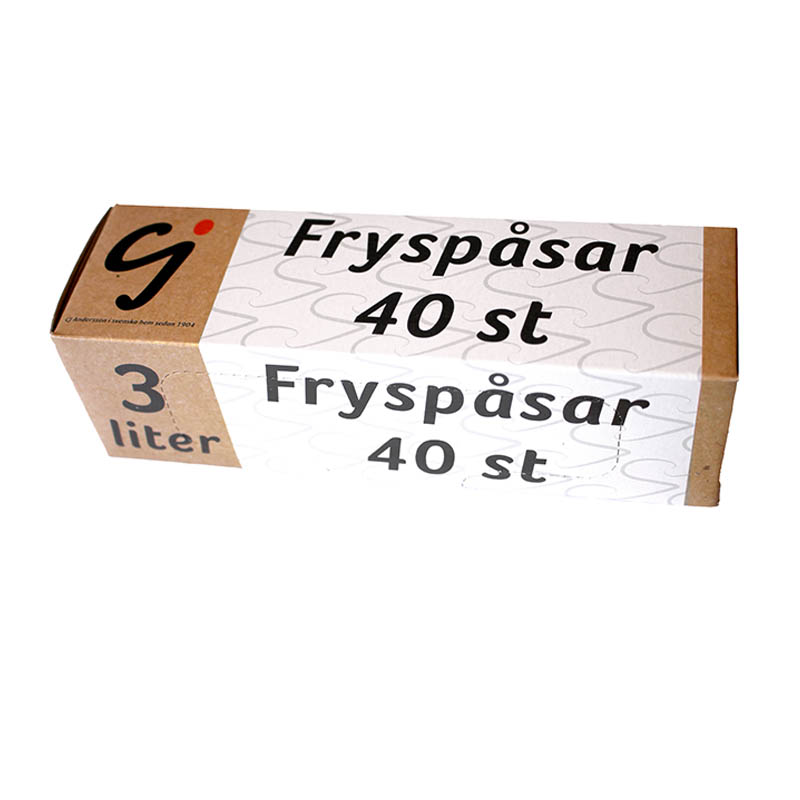 Fryspåsar 3 liter 40 st