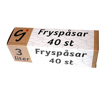 Fryspåsar 3 liter 40 st