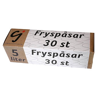 Fryspåsar 5 liter 30 st