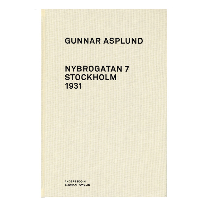 Gunnar Asplund: Nybrogatan 7, Stockholm, 1931