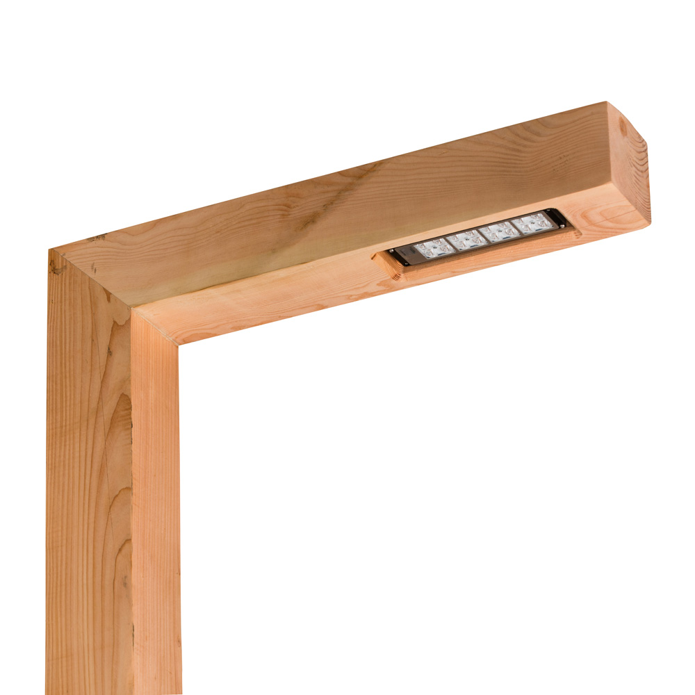 Gatubelysning ANGELO Timberlab - Stilren & rak - 7