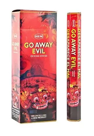 Rökelse Pinnar , Go away Evil  - Hem Hexagram paket