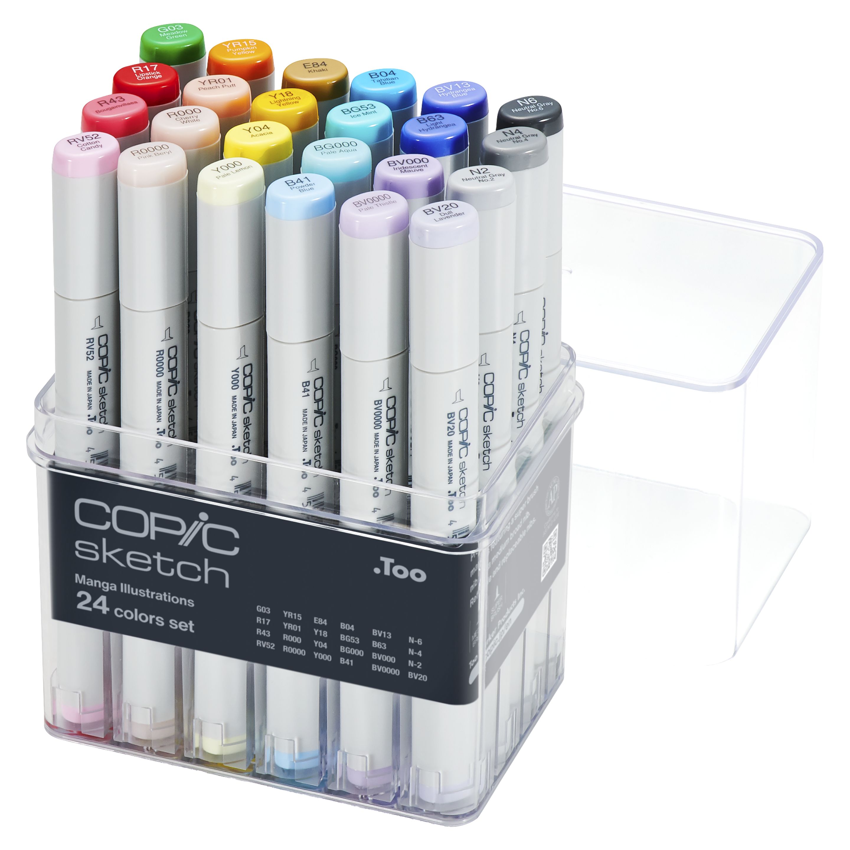 Copic Sketch Manga Illustration set 24