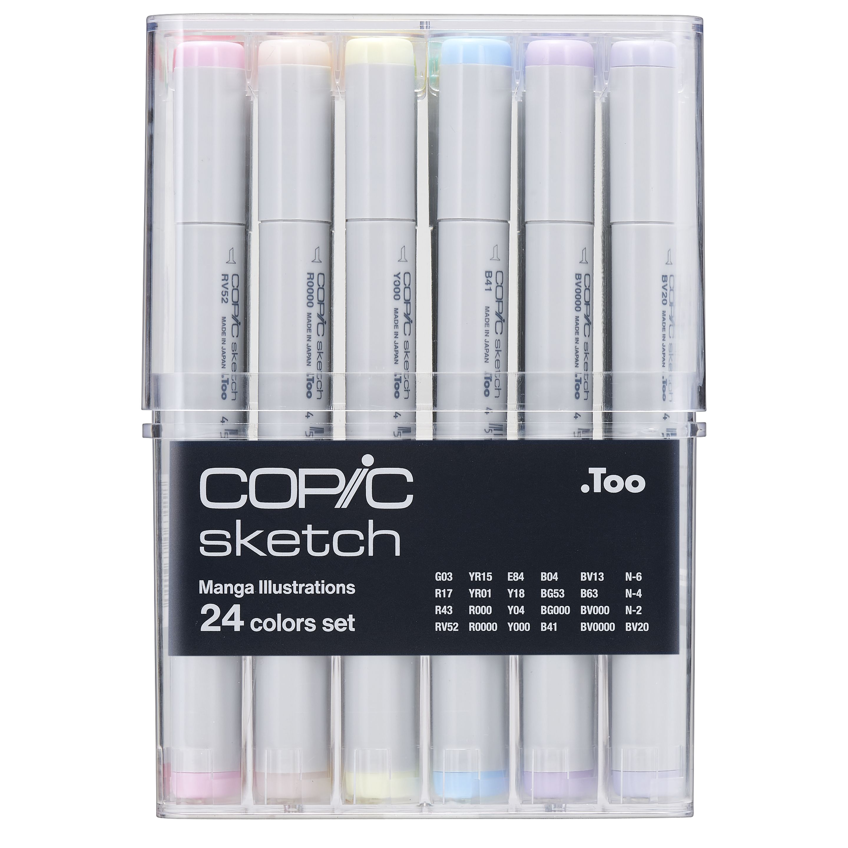 Copic Sketch Manga Illustration set 24 - 3