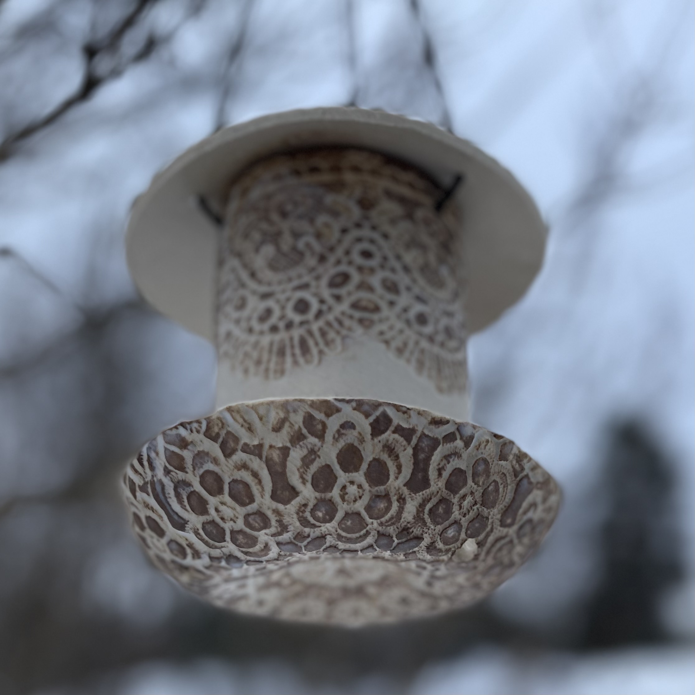 Fuglemater Hekle Brun - 5