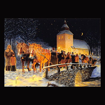 Julotta Vykort 270 Jan Bergerlind - 900