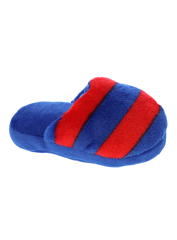 Urban Pup Hundleksak Randig Toffel Med Pip 16x9cm Blå/Röd