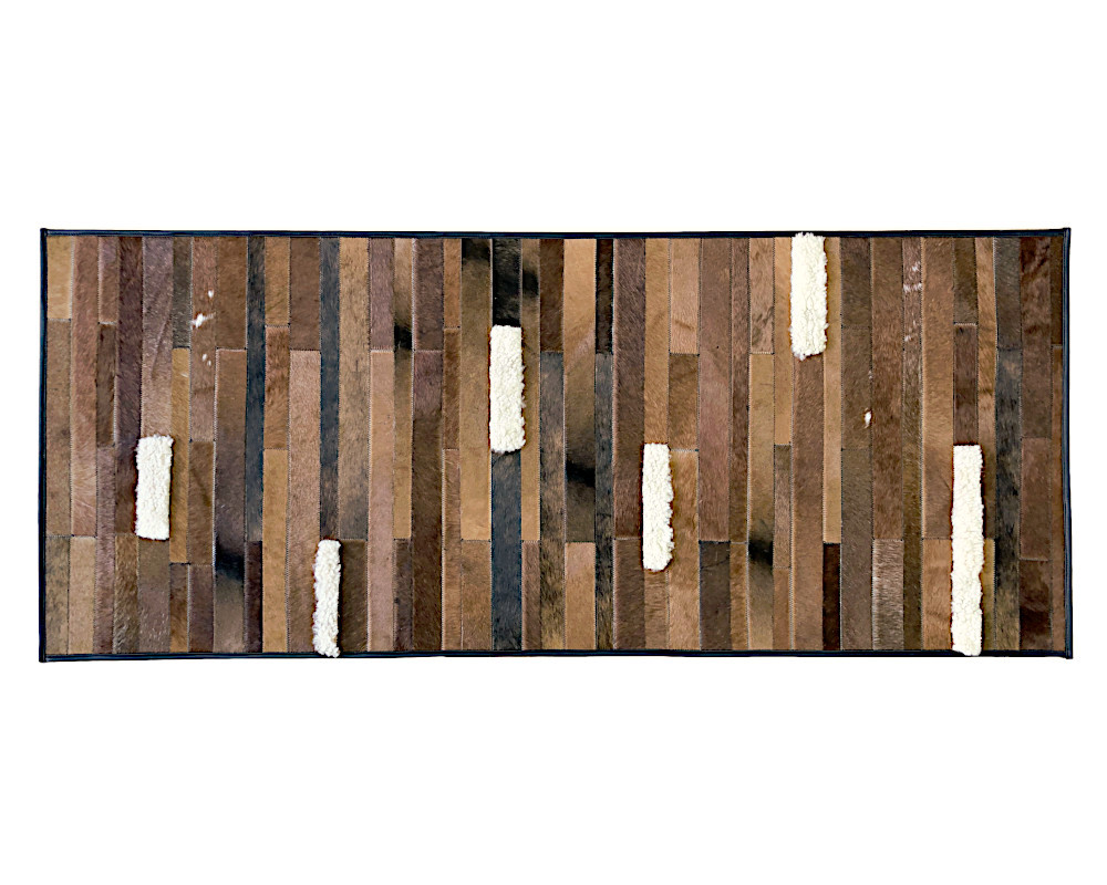 3D Hallmatta kohud & fårpäls 70 x 170 cm