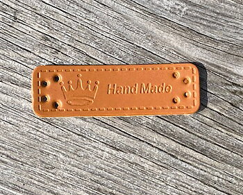 Letherlabel brown handmade crown