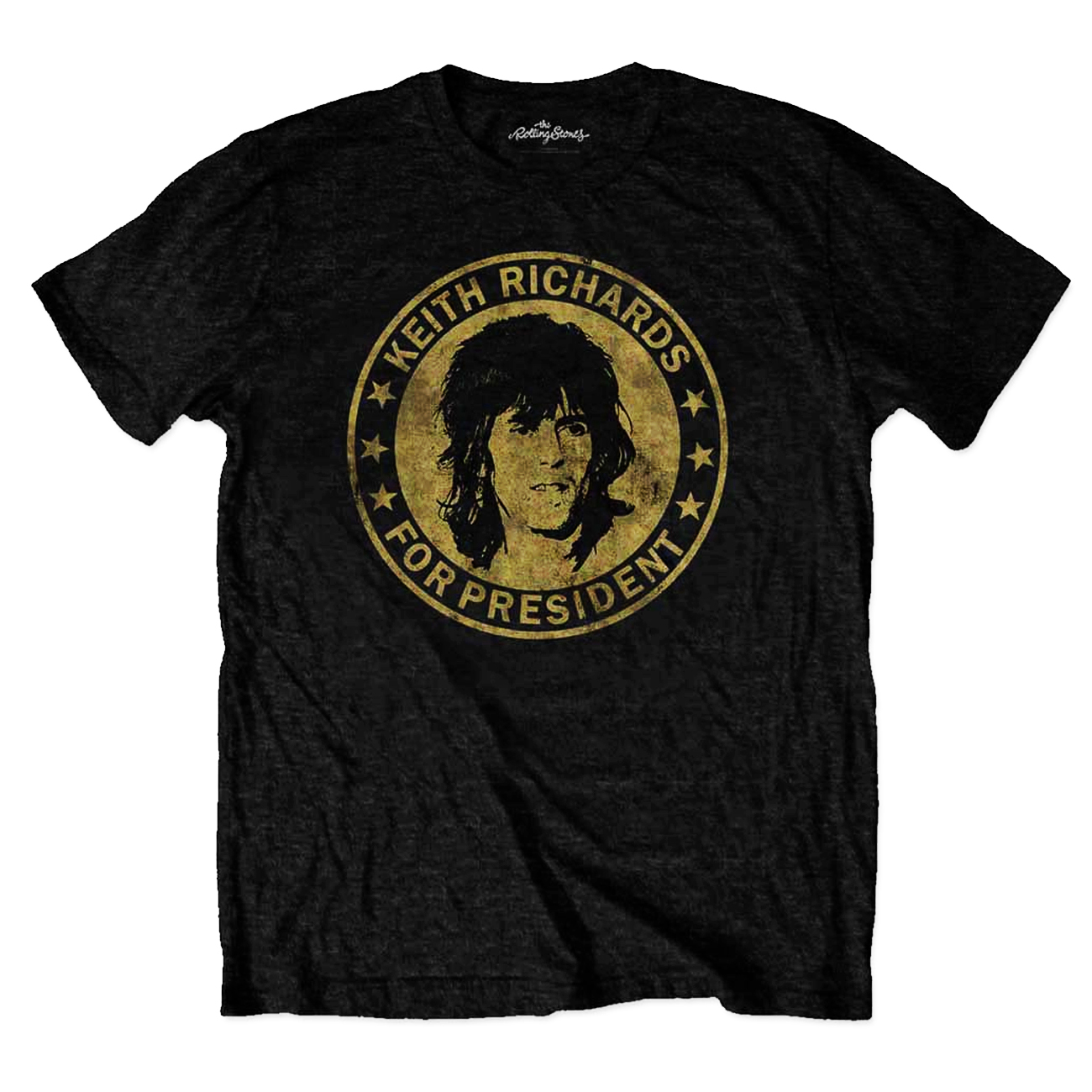 THE ROLLING STONES - T-SHIRT, KEITH FOR PRESIDENT