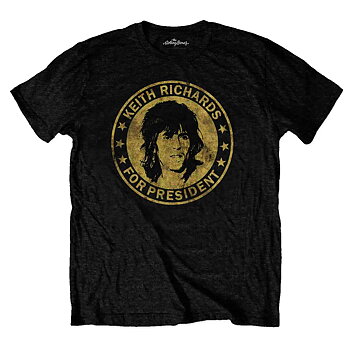THE ROLLING STONES - T-SHIRT, KEITH FOR PRESIDENT