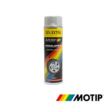 Fälgfärg silver, Motip 500 ml