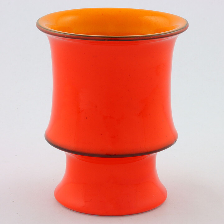 Inger Persson (Pop 1968) Red Segmented Vase 13 cm