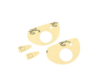 Gasket set, door handles Amazon 2dr + wagon (late)