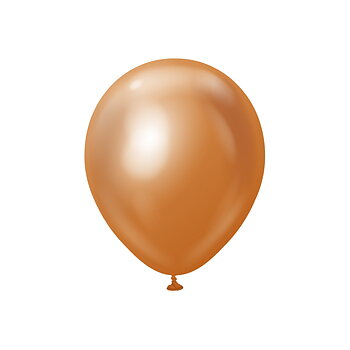 28cm Chrome Koppar  ballong - Kalisan - 10-pack