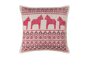 DALARNA RÖD, HOUSSE DE COUSSIN, 50 x 50 cm
