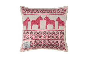 DALARNA RÖD, HOUSSE DE COUSSIN, 50 x 50 cm
