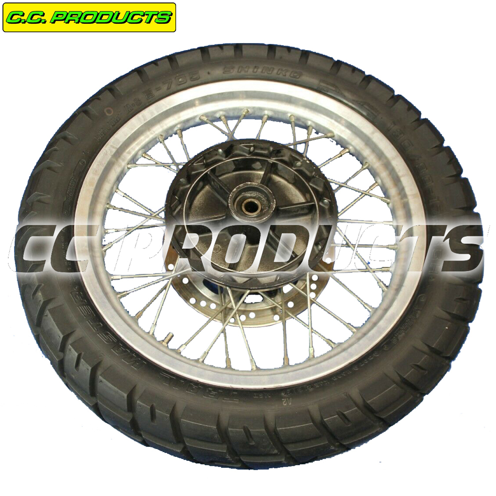 Spoke Set Suzuki DR 750 S 17x2,50 88-89 Rear Wheel - 3