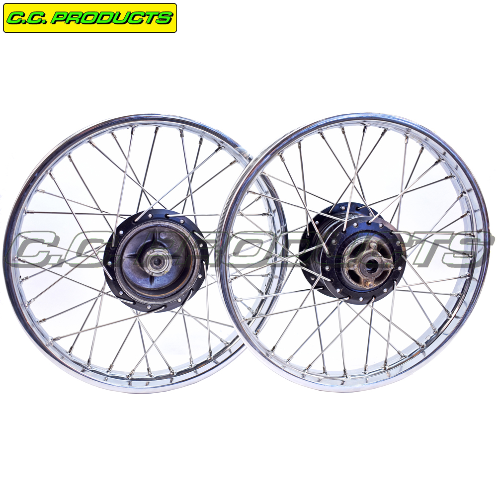 Ekersats Yamaha DT 50 MX 21 tum 78-96 Framhjul - 4