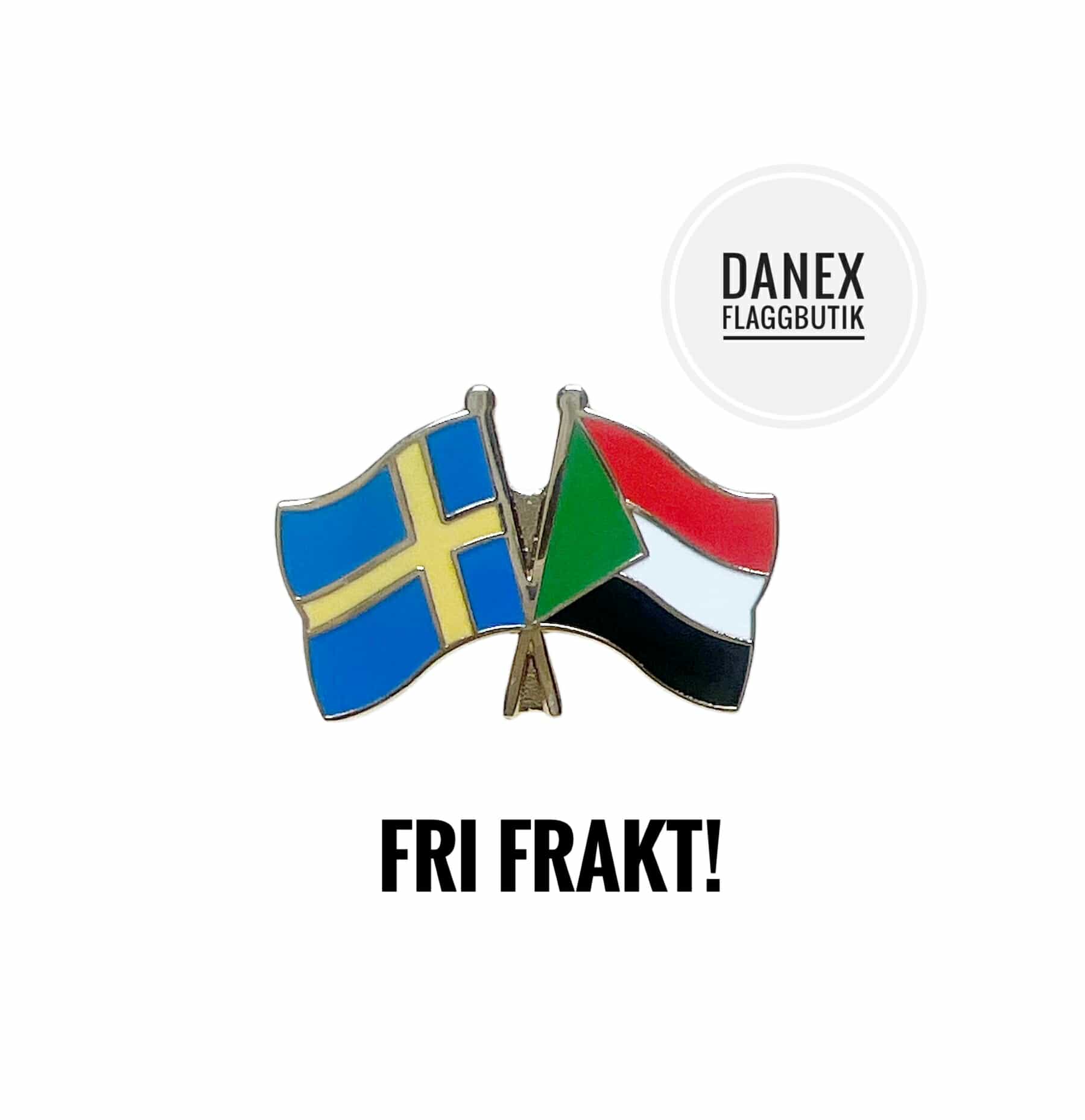 Pins Sverige / Sudan