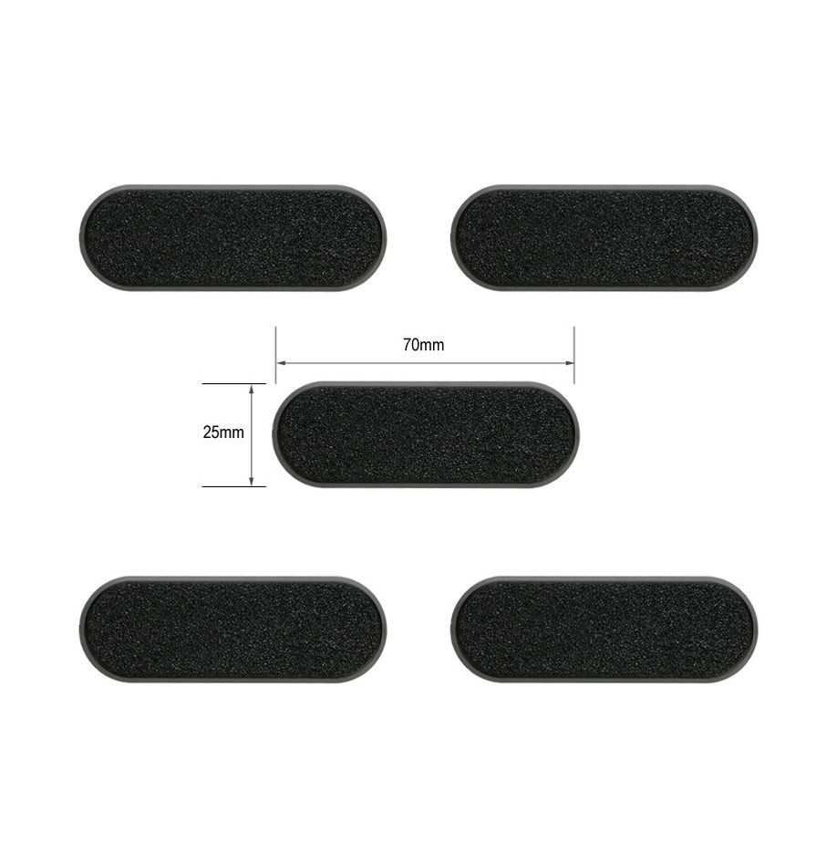 Citadel: 70x25mm Oval Bases (5)