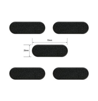 Citadel: 70x25mm Oval Bases (5)
