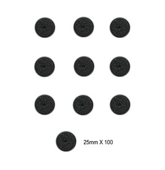 Citadel: 25mm Round Bases (100)