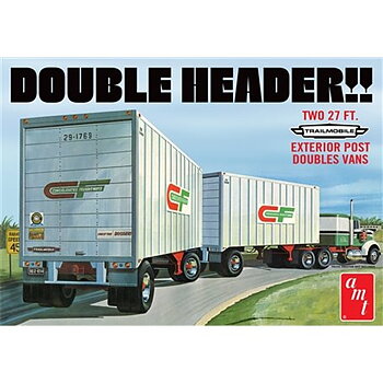 Double Header Tandem Van 1/25