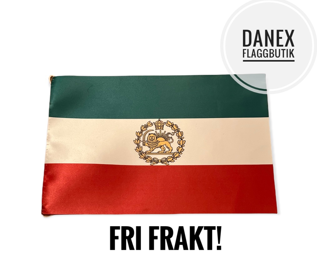 Persien bordsflagga / Irans statsflagga 
