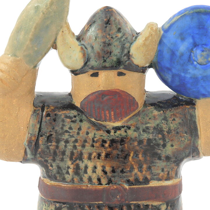 Lisa Larson (1980s) Viking with Sword 14 cm (Early Production)