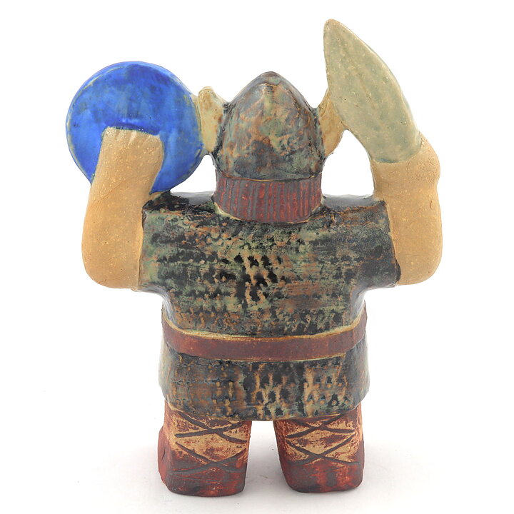 Lisa Larson (1980s) Viking with Sword 14 cm (Early Production)