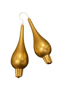 Droppljus Guld Lack 18 cm 