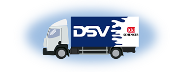 Freight with DSV/Schenker