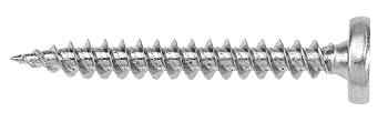Wood screw/Mounting screw electro-galvanized 4,2x35mm