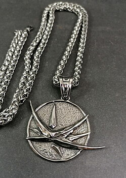 Witcher Halsband i Rostfrittstål - Yennefer
