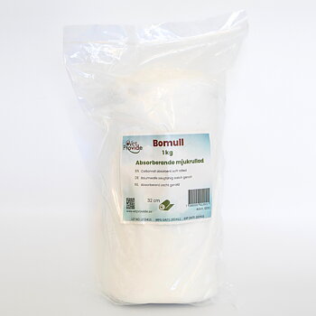 Bomullsrulle 32 cm 1 kg Lösrullad VetProvide