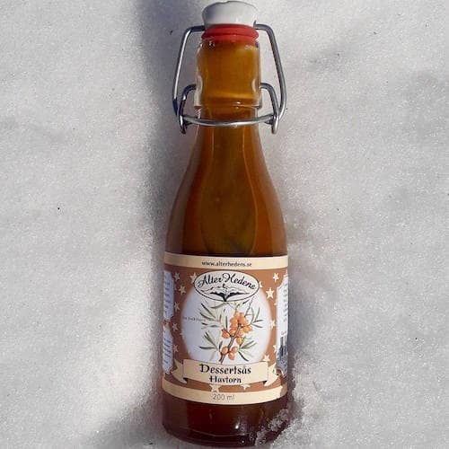 Dessertsås Havtorn, Havtornssås, 500 ml NU STÖRRE FLASKA - 2