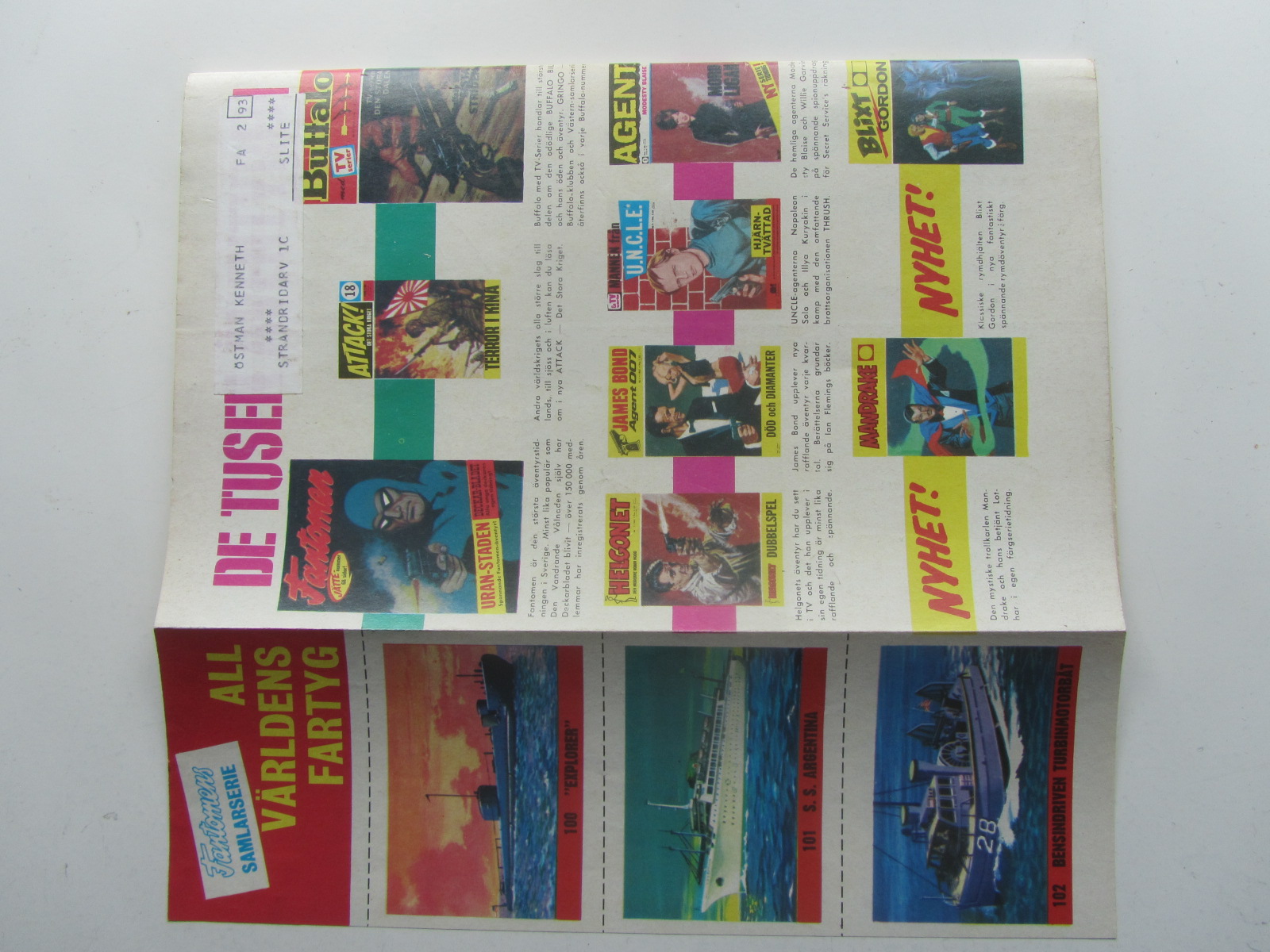 Fantomen 1968 02 Vg - 2