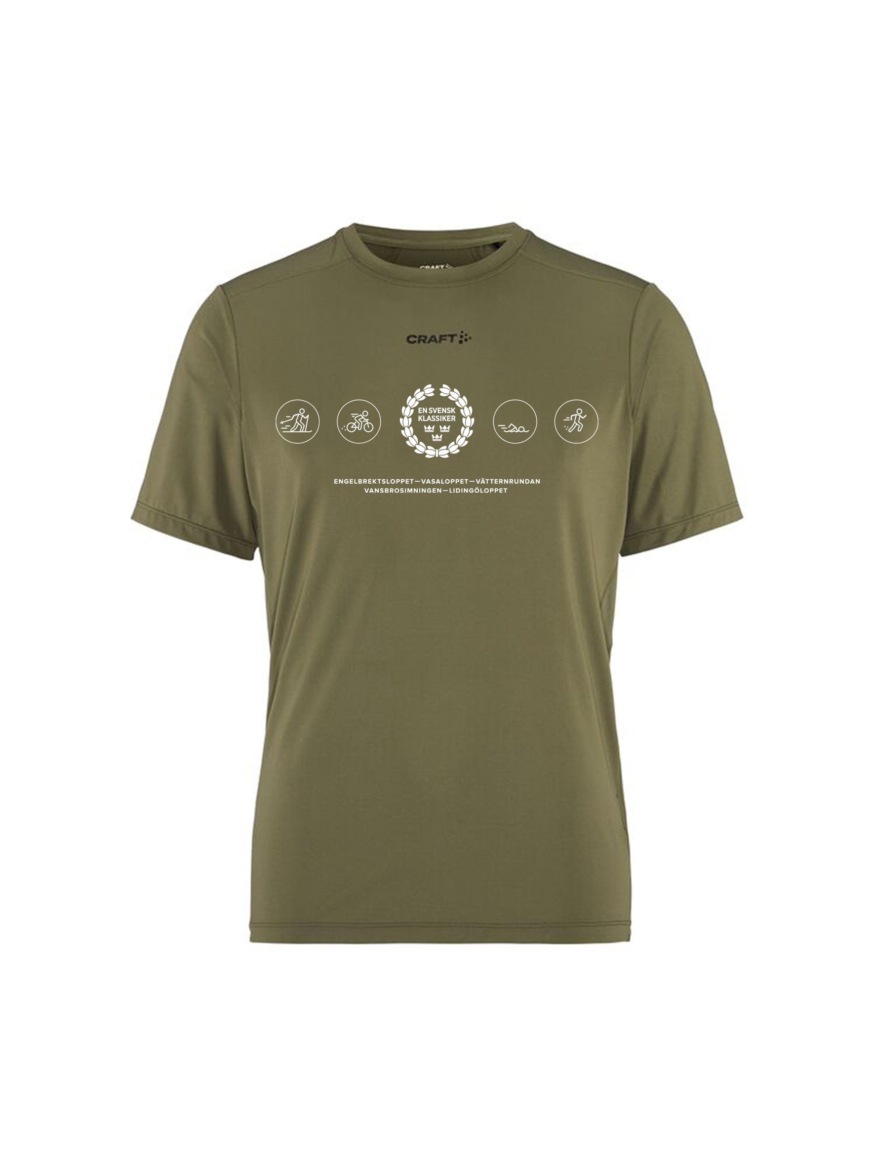 En Svensk Klassiker,Funktions T-shirt herr (Craft) - 4