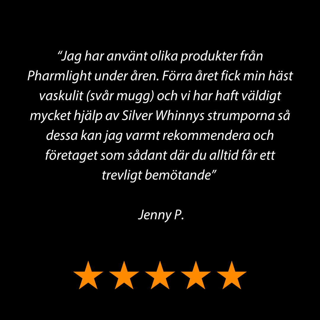 Silver Whinnys – sølvstrømper 4-pak - 18