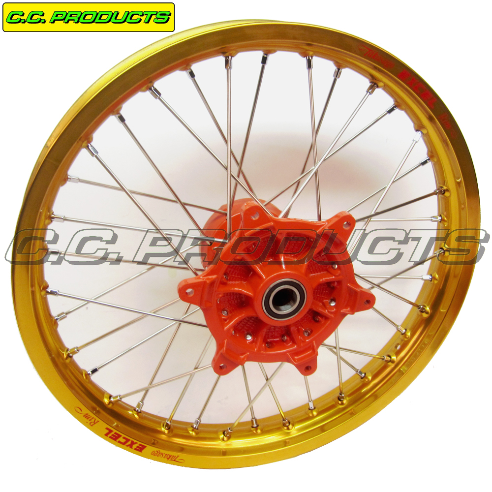 Spoke Set KTM MX 125 18-inch 86-88 Rear Wheel - 2