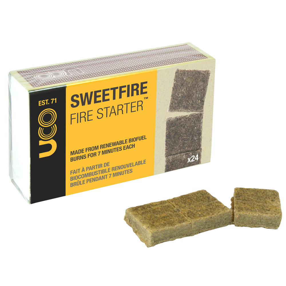 UCO Sweetfire Tinder Tabs 24-pack