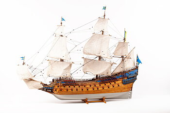 Regalskeppet Vasa, träbyggsats (1:75)