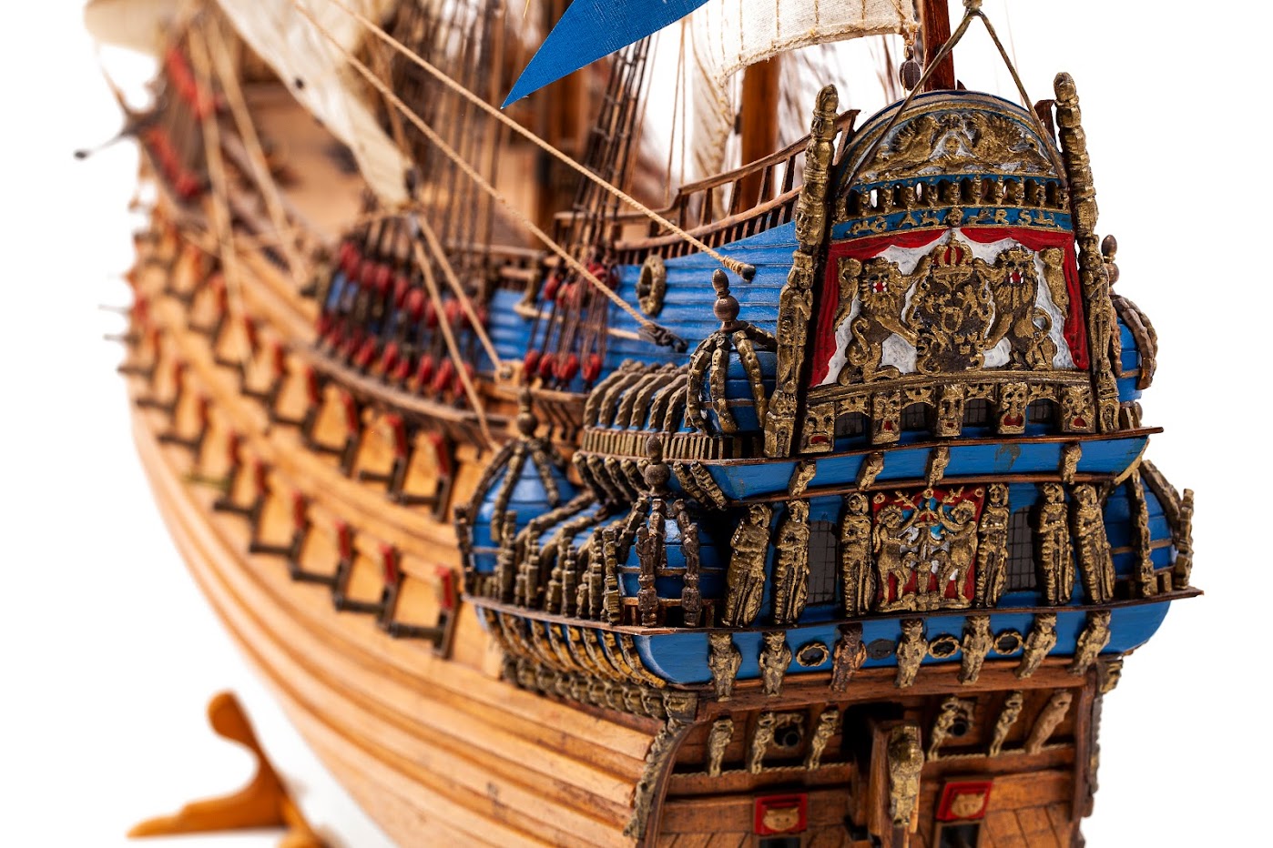 Regalskeppet Vasa, träbyggsats (1:75) - 8